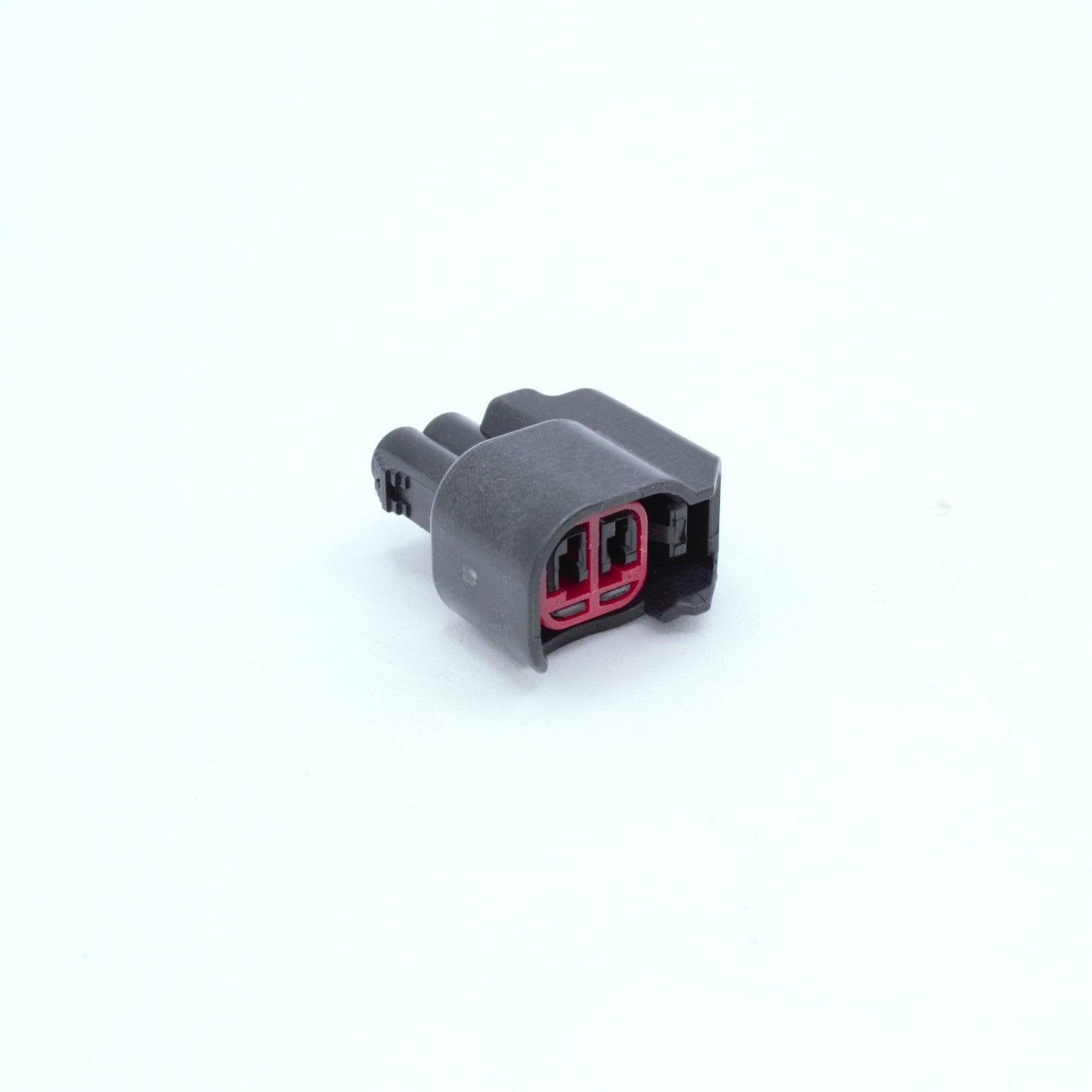 EV14 injector connector
black, red TPA blue seal
2 way terminal pin
sealed
Made by EPC 1.5 sealed series using yazaki terminals and seals
common for aftermarket EV14 injectors like Deatchwerks, injector dynamics, CPI, FIC fuel injector clinic and some OEM type
sold in sets of 4, 6 or 8 with terminals and seals