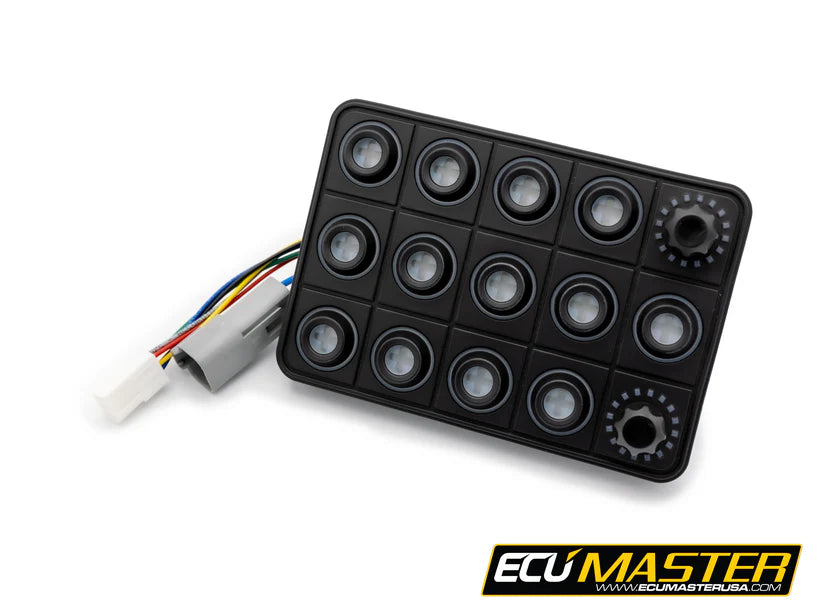 ECUMaster Keypad 4, 6, 8, 10, 12 or 15 Button