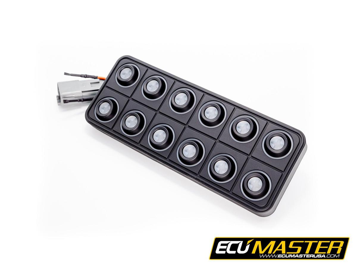 ECUMaster Keypad 4, 6, 8, 10, 12 or 15 Button