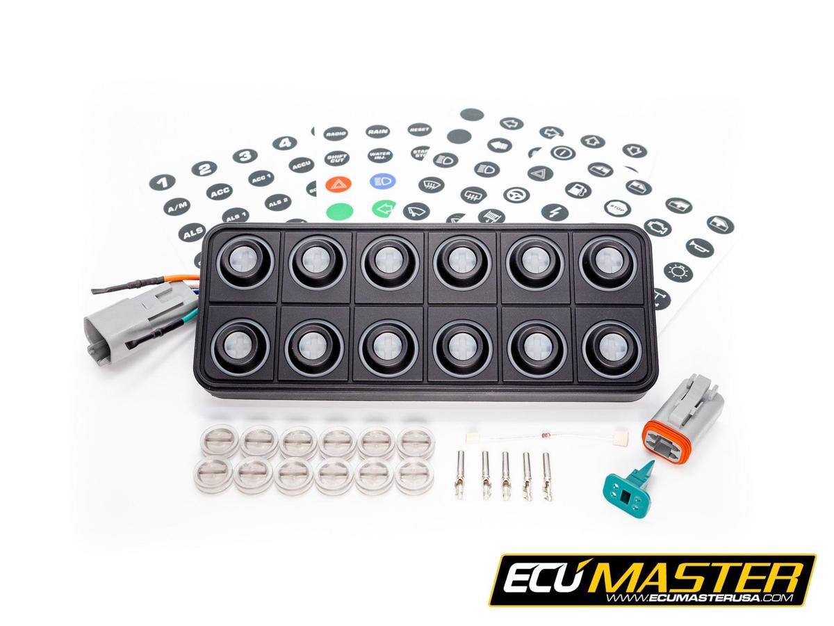ECUMaster Keypad 4, 6, 8, 10, 12 or 15 Button