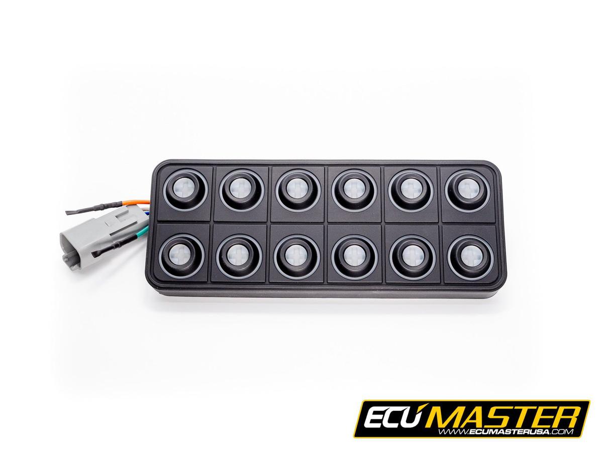 ECUMaster Keypad 4, 6, 8, 10, 12 or 15 Button