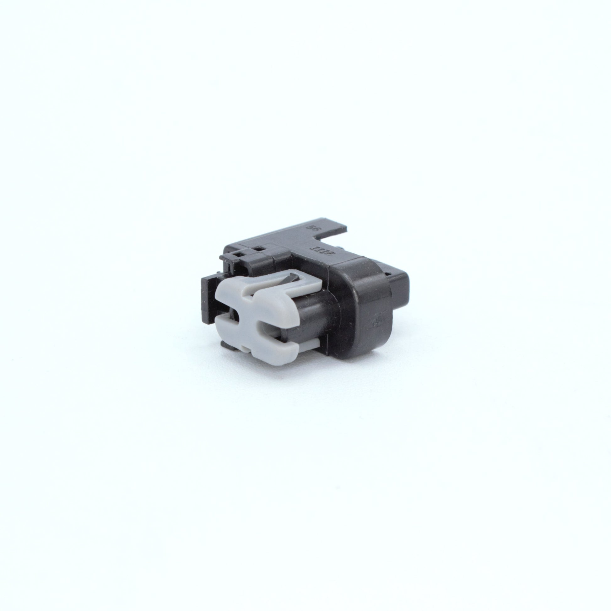 Multec injector connector, black with orange seal, grey TPA. Made by Delphi and use Micro-pack Micropak 0.64 tab width terminals. 2 pin way terminal, sealed
Commonly used for GMC and Chevy Silverado LS truck engines with e85 Injectors
Multitech Multec2 Multec 2
Comes with terminals and seals in sets of 4, 6 or 8