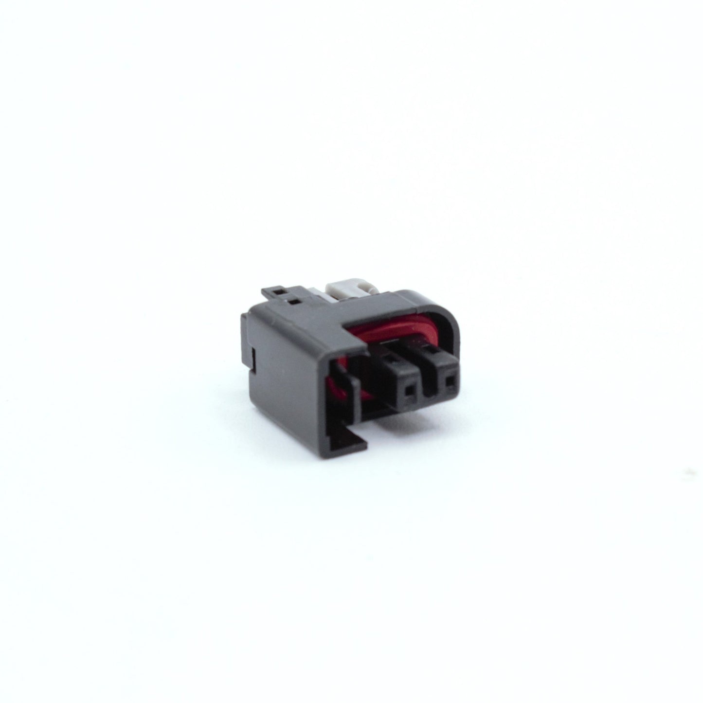 Multec injector connector, black with orange seal, grey TPA. Made by Delphi and use Micro-pack Micropak 0.64 tab width terminals. 2 pin way terminal, sealed
Commonly used for GMC and Chevy Silverado LS truck engines with e85 Injectors
Multitech Multec2 Multec 2
Comes with terminals and seals in sets of 4, 6 or 8