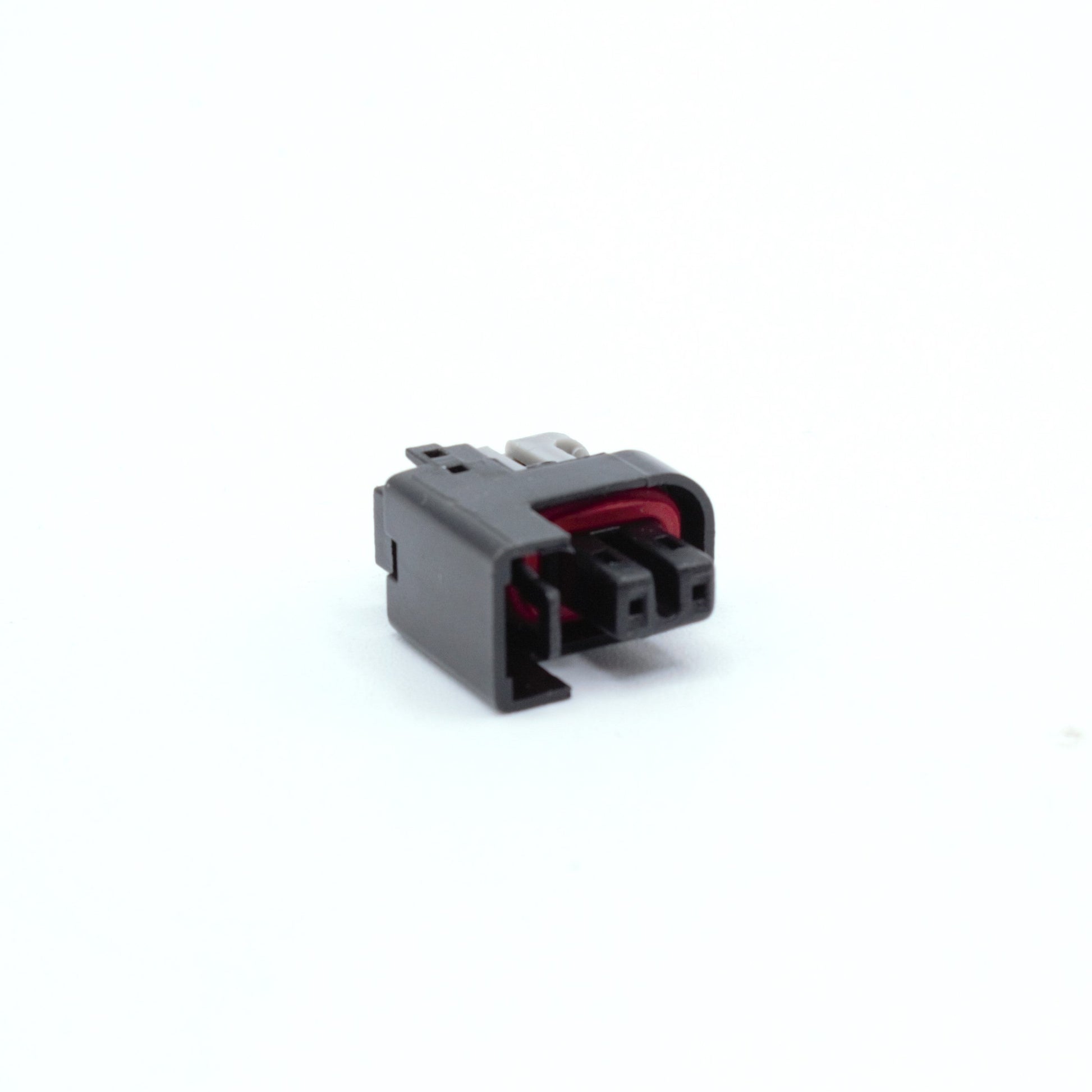 Multec injector connector, black with orange seal, grey TPA. Made by Delphi and use Micro-pack Micropak 0.64 tab width terminals. 2 pin way terminal, sealed
Commonly used for GMC and Chevy Silverado LS truck engines with e85 Injectors
Multitech Multec2 Multec 2
Comes with terminals and seals in sets of 4, 6 or 8