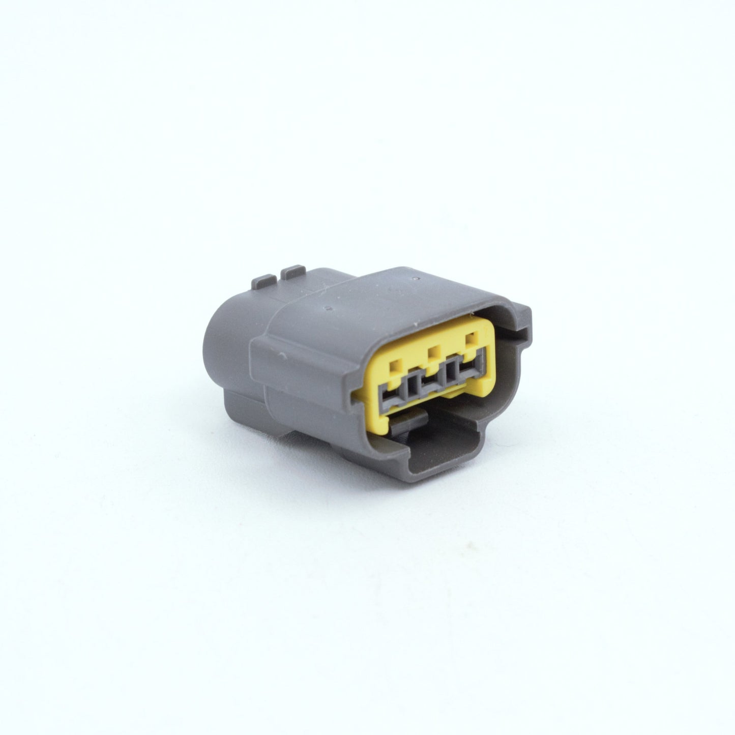 Ignition coil connector for Nissan SR20 SR engines
Grey with yellow TPA, made by Sumitomo 62 series (similar to RS type E) 3 way terminal pin sealed
also fit TPS sensors

sold in packs of 4, 6 for SR and RB engines