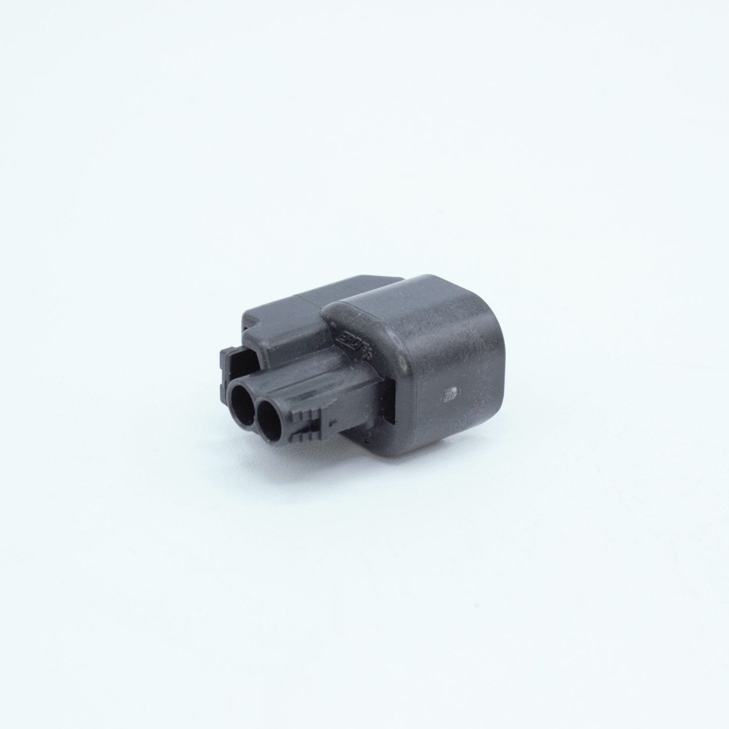 EV14 injector connector
black, red TPA blue seal
2 way terminal pin
sealed
Made by EPC 1.5 sealed series using yazaki terminals and seals
common for aftermarket EV14 injectors like Deatchwerks, injector dynamics, CPI, FIC fuel injector clinic and some OEM type

sold in sets of 4, 6 or 8 with terminals and seals