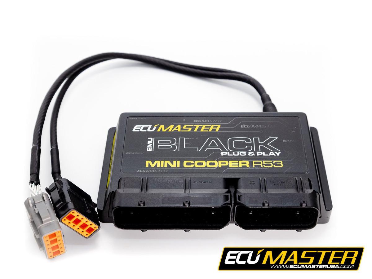 Mini R52 Ecm ECUMaster Mini Cooper R53 EMU Black Plug in ECU – FloorItGarage